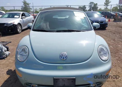 2003 Volkswagen New Beetle Gls from USA, damaged, VIN 3VWCK21Y23M330700